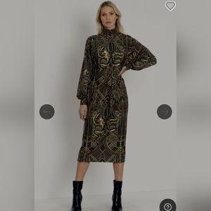 Cthulhu Deco Batwing Dress - Limited